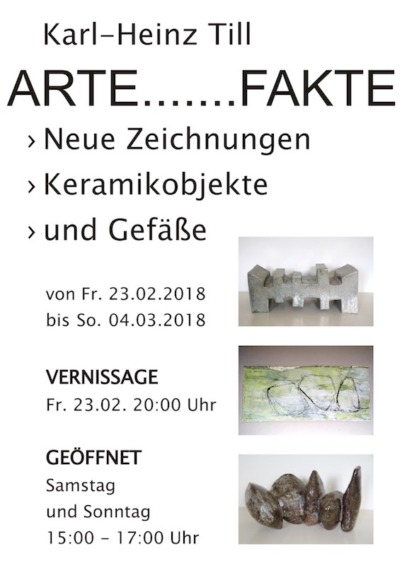 Keramikausstellung „Arte....Fakte“